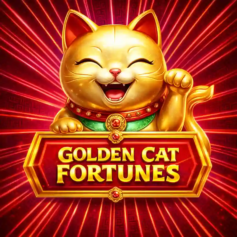 Golden Cat Fortunes slot game interface